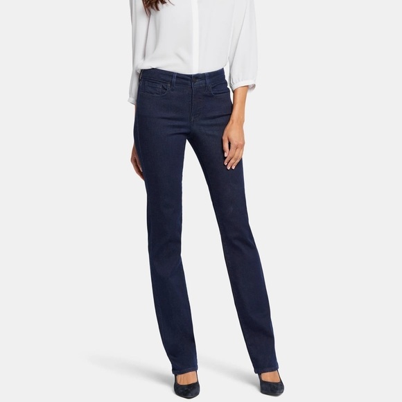 NYDJ Denim - Marilyn Straight Jeans Burbank Wash NWT Size 6